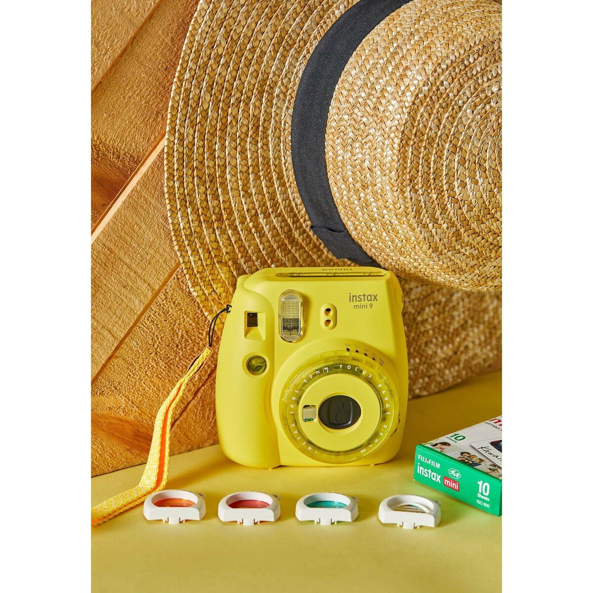 Fujifilm Instax Camera Mini 9 Clear Yellow