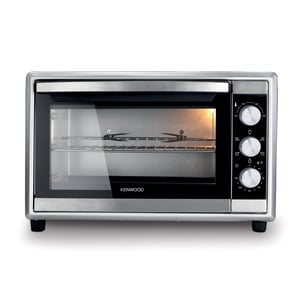 Kenwood Electric Oven 2200W Power, Large Capacity 56L, 120 min timer, 6 cooking position, Silver Colour - MOM56.000SS