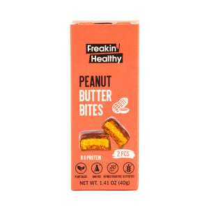 اشتري قم بشراء Freakin Healthy Peanut Butter Bites 40 g Online at Best Price من الموقع - من لولو هايبر ماركت Covrd Choco.Bars&Tab في الامارات
