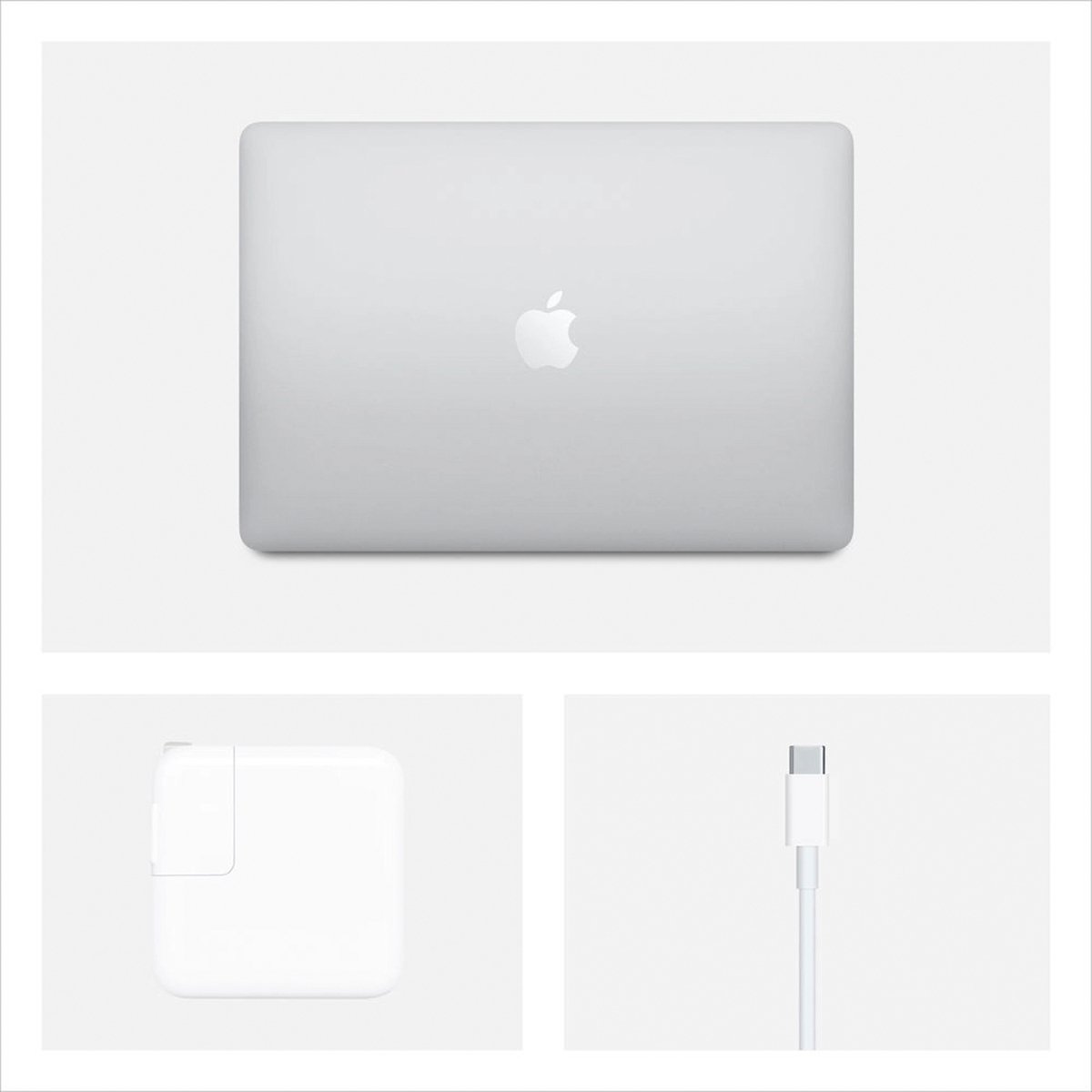 Apple Macbook Air MGNA3B/A,Apple M1 chip with 8-core CPU and 8-core GPU, 512GB - Silver