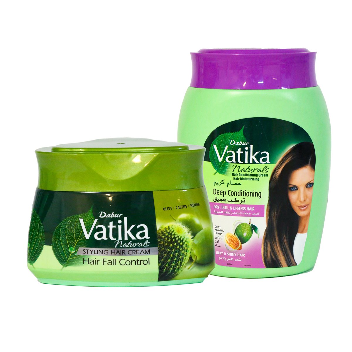 Dabur Vatika Hair Treatment Natural Conditioner 1kg + Hair Cream 140g  Online at Best Price | Hair Treatments&Mask | Lulu Egypt