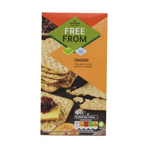 Morrisons Free From Crackers 200g