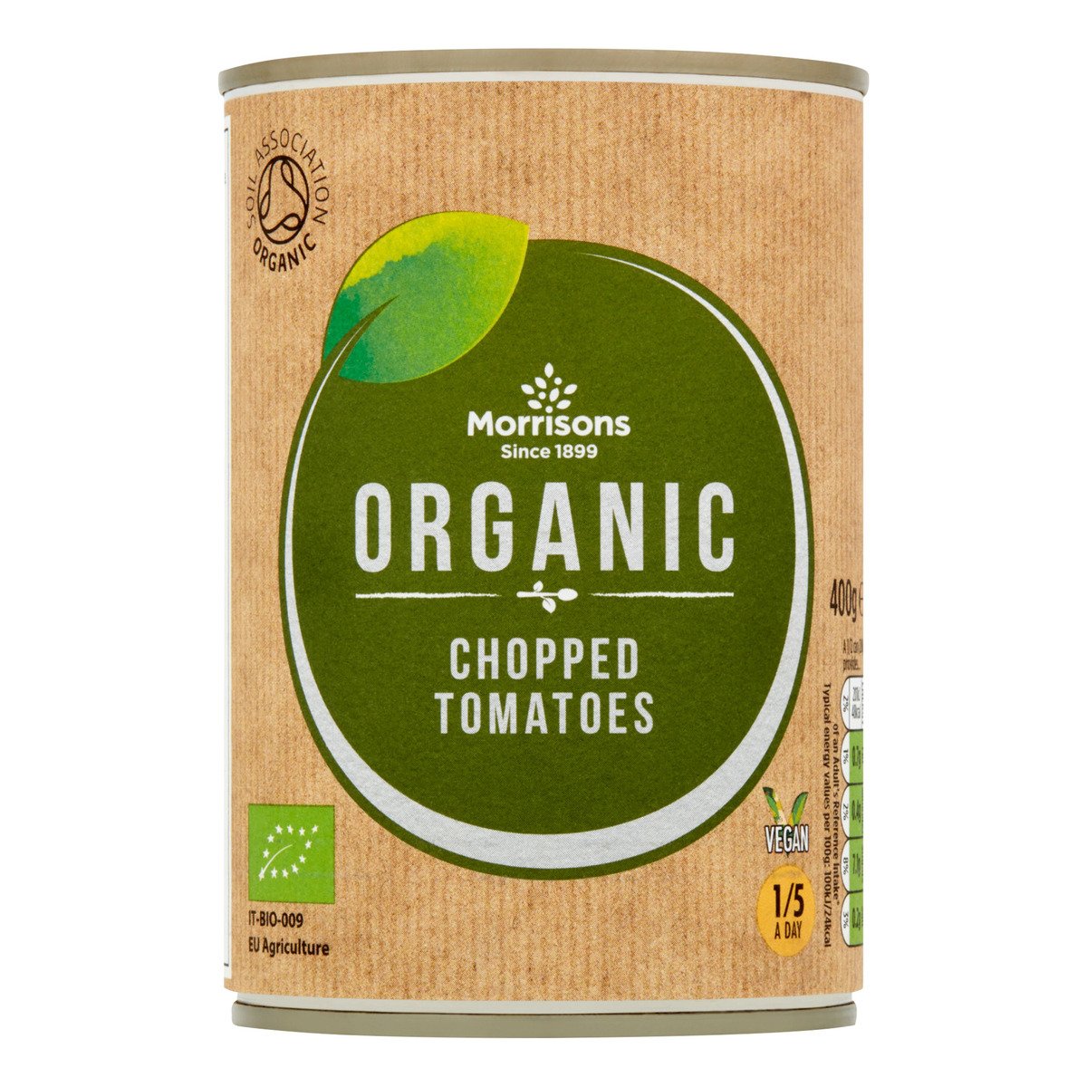 Buy Morrisons Organic Chopped Tomatoes 400 g Online at Best Price | Cand Tomatoes&Puree | Lulu Kuwait in UAE