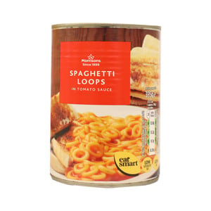 Morrisons Spaghetti Loops in Tomato Sauce 395g
