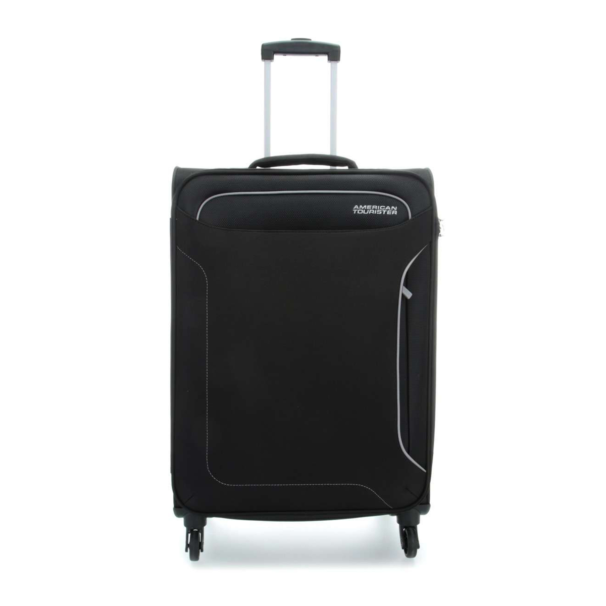 American Tourister Holiday 4 Wheel Soft Trolley, 55 cm, Black