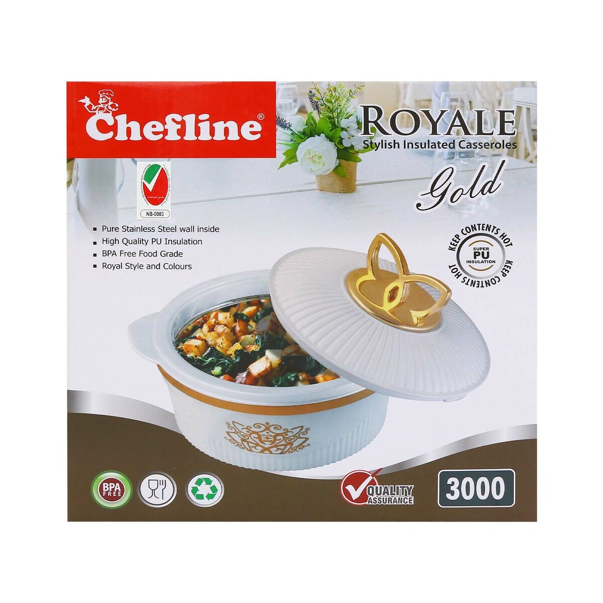 Chefline Hot Pot 300ml ROYAL-3000