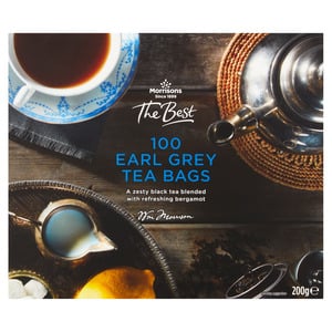 Buy Morrisons 100 Earl Grey Teabags 200 g Online at Best Price | Tea Bag | Lulu Kuwait in Kuwait