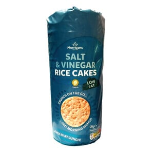 Morrisons Salt & Vinegar Rice Cakes 129 g