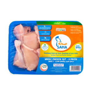 Saha Fresh Whole Chicken Cut 900 g