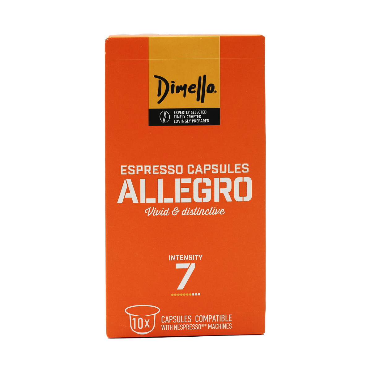 Dimello Espresso Capsules Allegro 54g