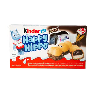Ferrero Kinder Happy Hippo Cocoa Biscuit 102 g
