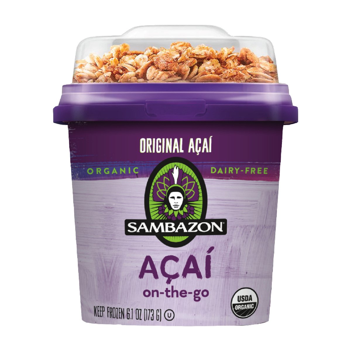 Buy Sambazon Organic Acai On The Go 173 g Online at Best Price | Sorbets | Lulu KSA in UAE