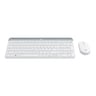 Logitech MK470 Slim Wireless Keyboard & Mouse Combo White