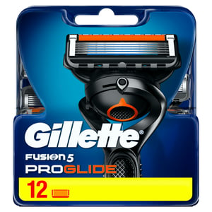 Gillette Fusion 5 ProGlide Men's Razor Blade Refills 12 pcs
