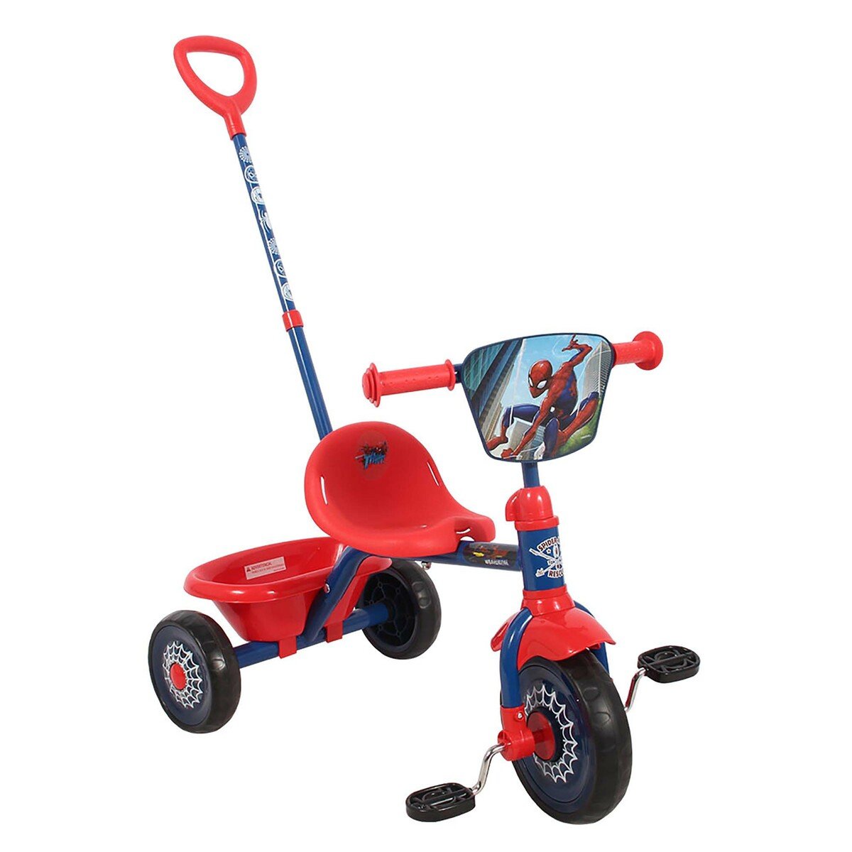 Spider Man Tricycle with Push Handle TRI-7161SPI