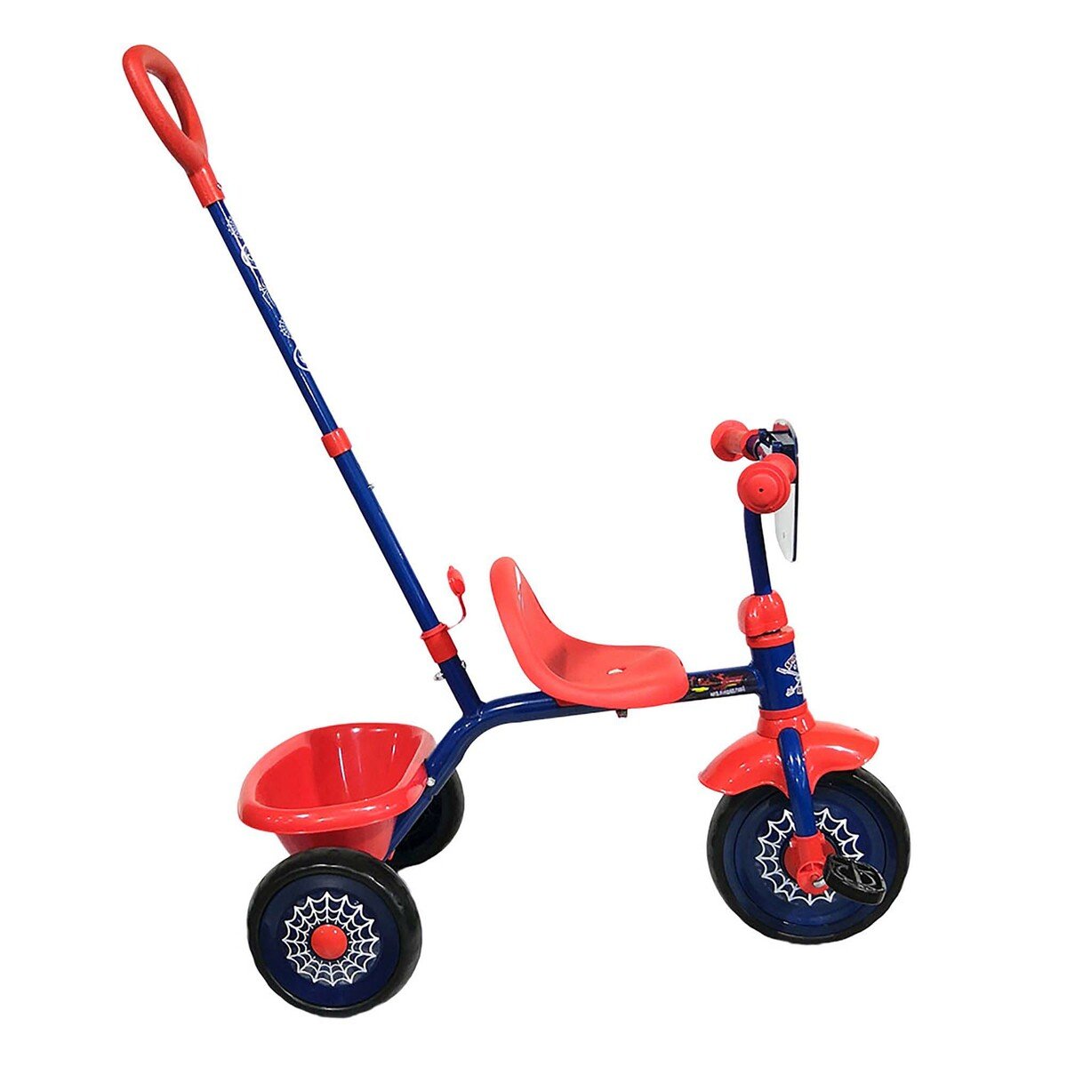 Spider Man Tricycle with Push Handle TRI-7161SPI
