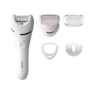 Philips Series 8000 Epilator, Wet and Dry Cordless Hair Removal BRE710/01