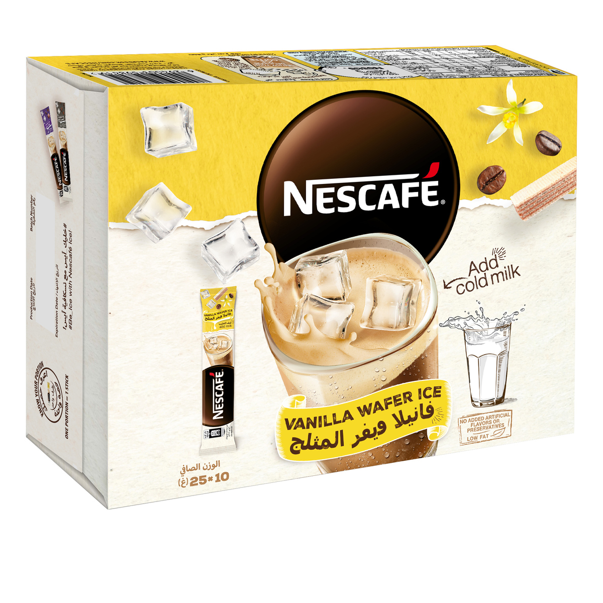 Nescafe Vanilla Wafer Ice 10 x 25g