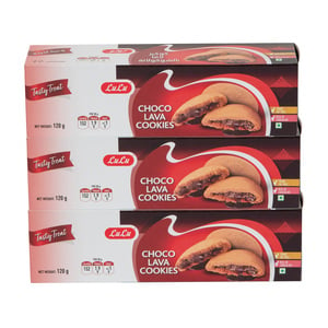 LuLu Choco Lava Cookies 3 x 120 g