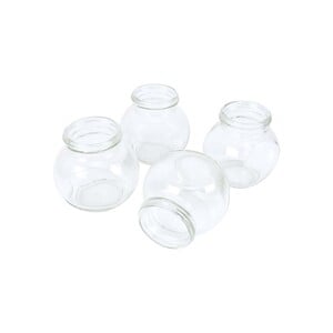 Home Glass Spice Jar Set 4pcs 180ml CH