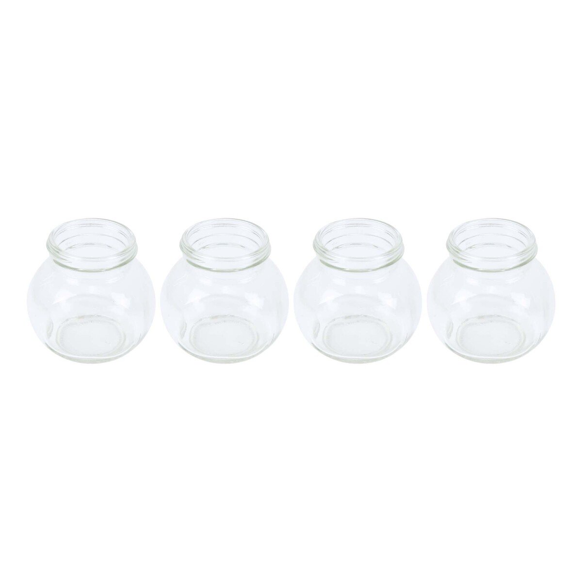 Home Glass Spice Jar Set 4pcs 180ml CH