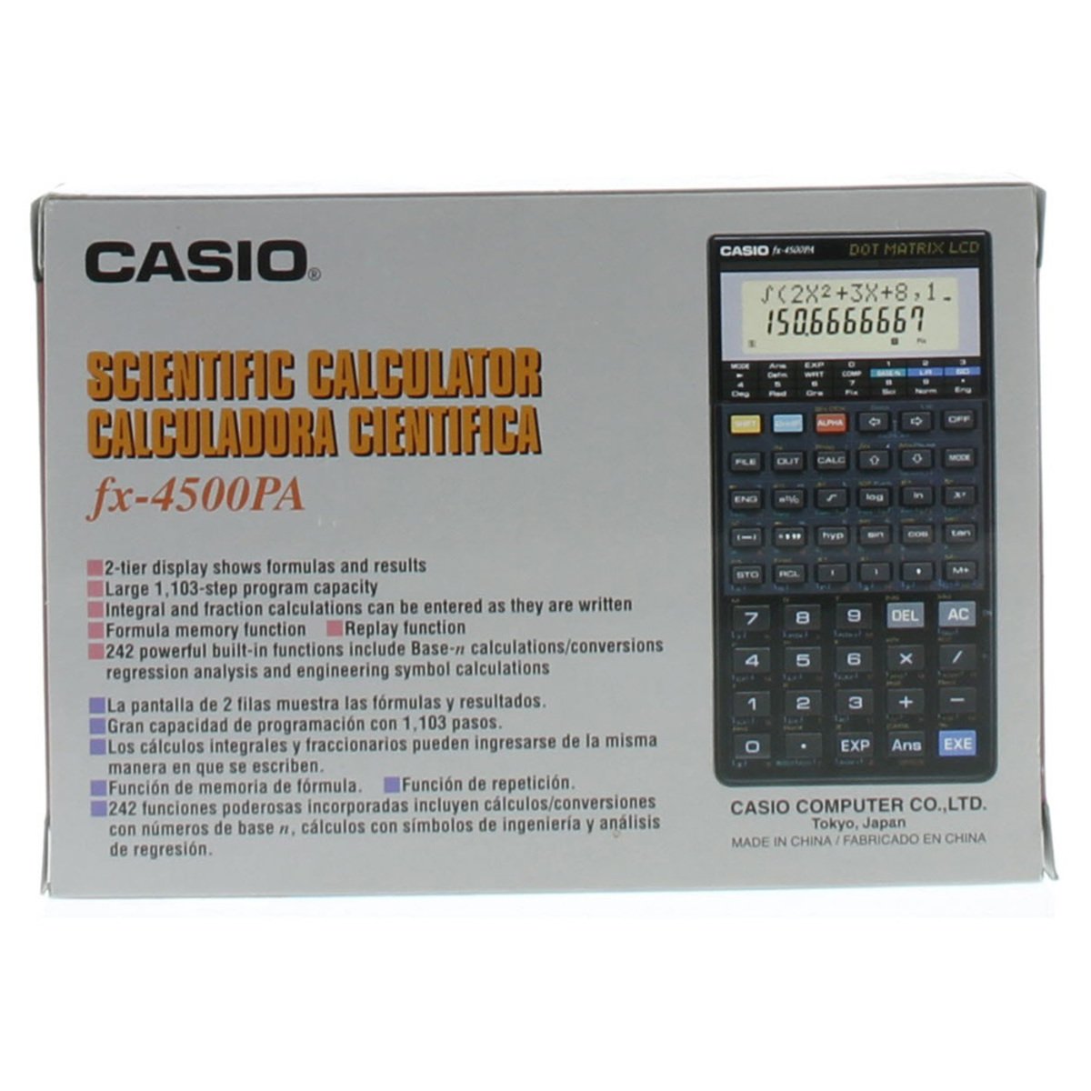 Casio Scientific Calculator FX-4500PA