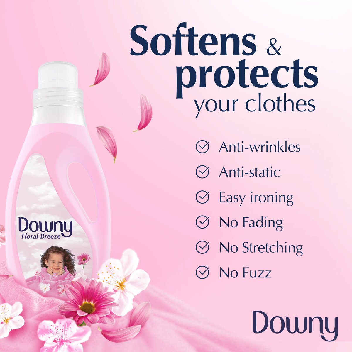 Downy Regular Fabric Softener Floral Breeze 2 x 3Litre