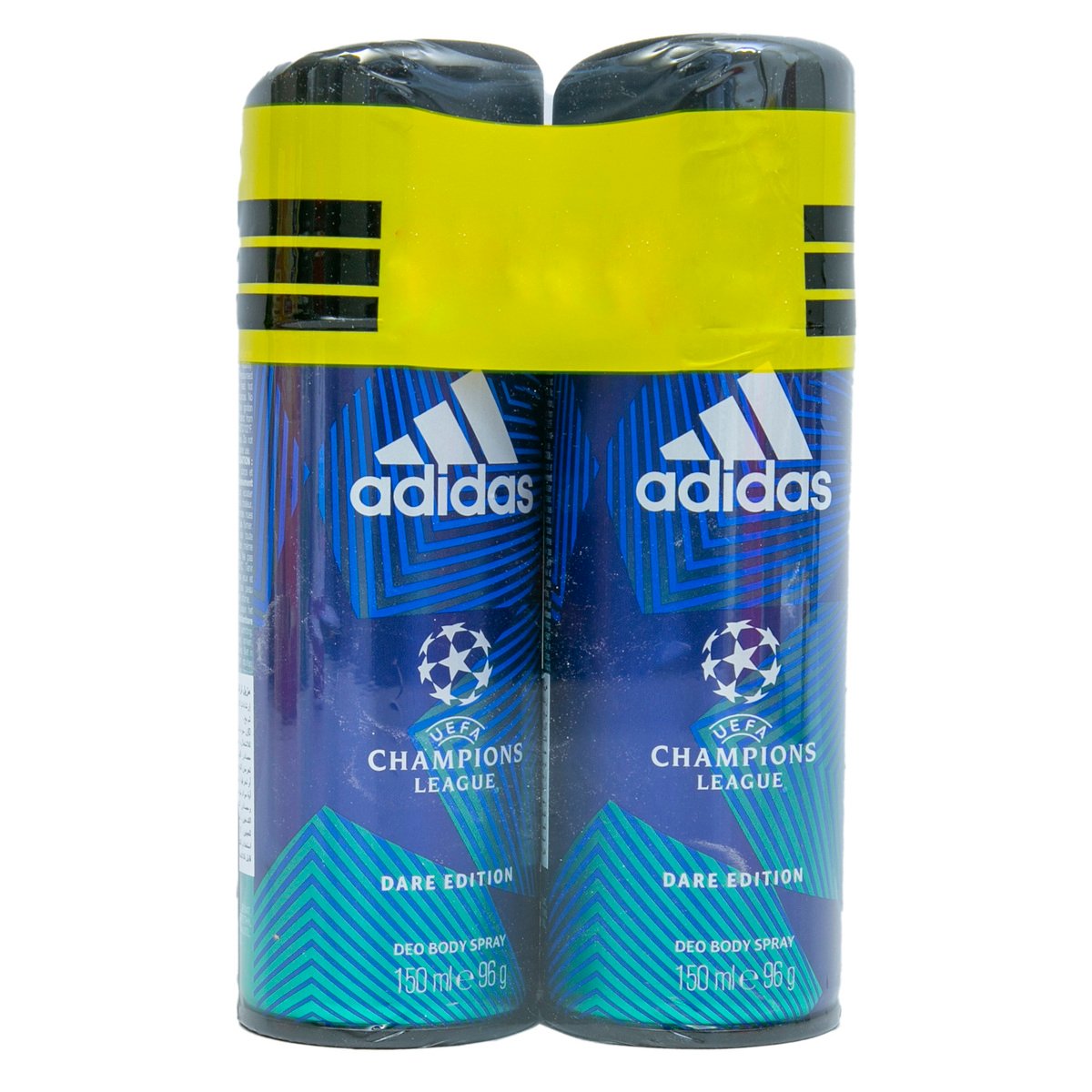 Adidas Dare Edition Champions League Deo Body Spray For Men 2 x 150 ml