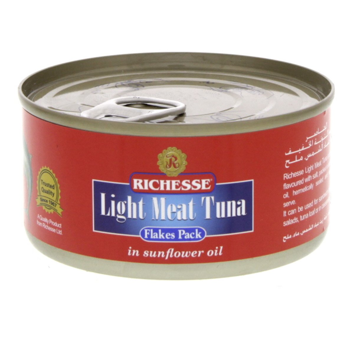 Richesse Light Meat Tuna In Sunflower Oil Flakes Pack 185 g