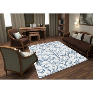 Homewell Carpet Indigo Iznik 120X160cm