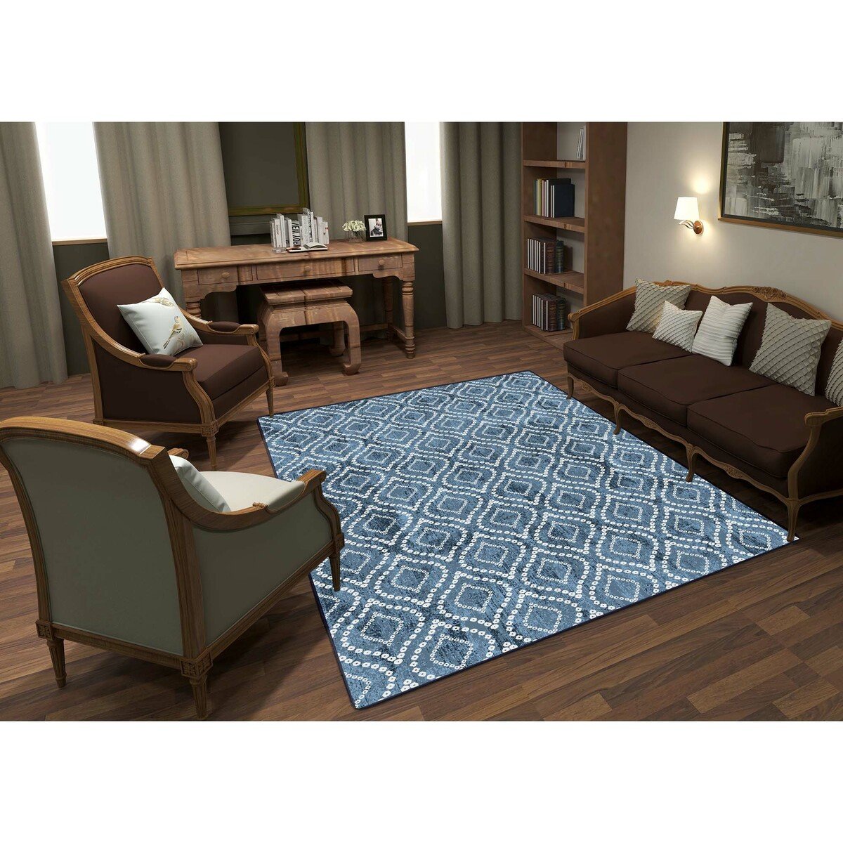 Homewell Carpet Vintage Indigo 120X160cm
