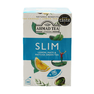 Ahmad Tea Lemon, Mate & Matcha Green 20 Teabags