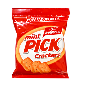 Papadopoulos Mini Pick Crackers with Barbecue 45g