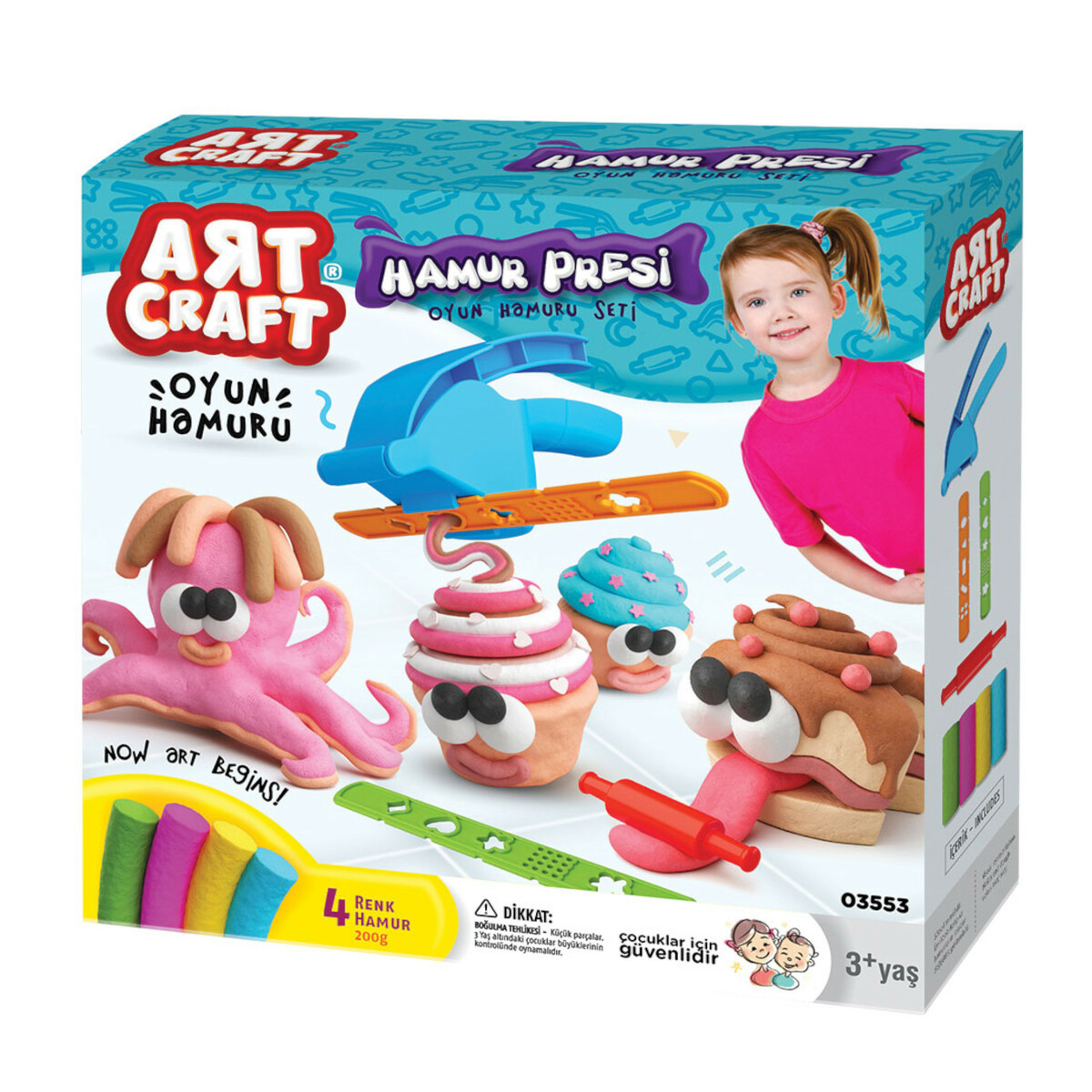 Dede Art Craft Dough Press Set 03553