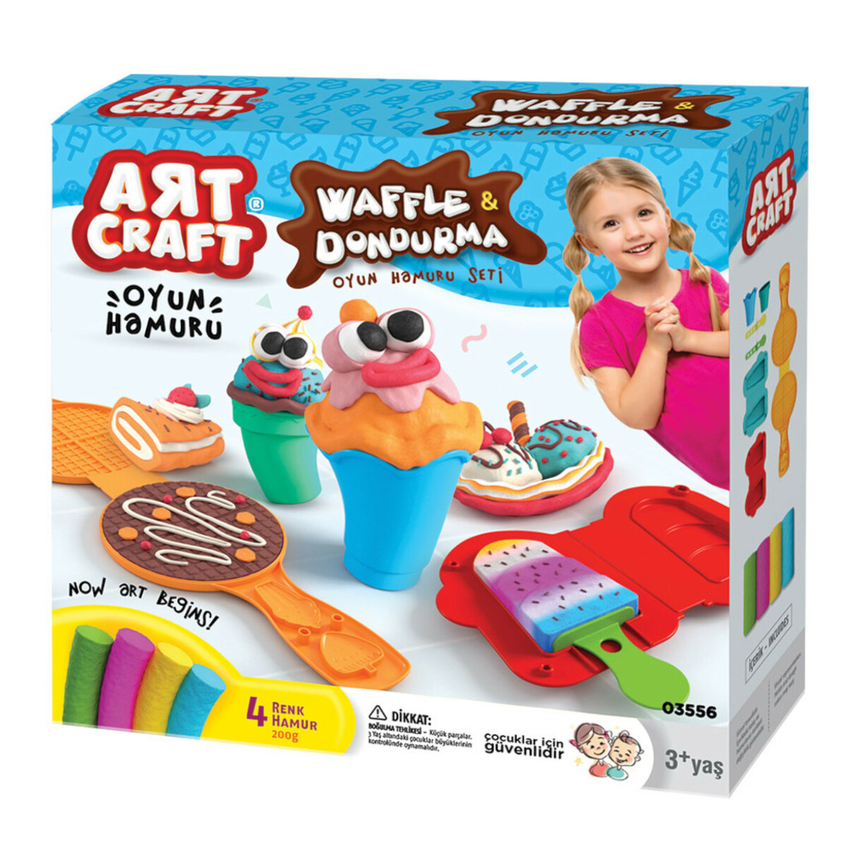 Dede Waffle & IceCrem Douhg Set 03556