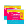 Carefree Panty Liners Cotton Feel Fresh Scent 76pcs 1+1