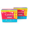 Carefree Panty Liner Cotton Feel Unscented 76pcs 1+1