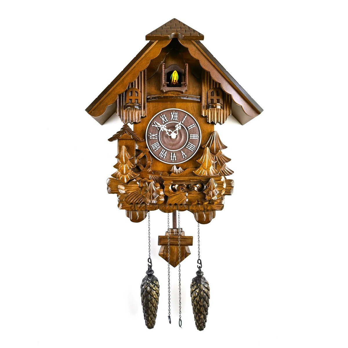 Maple Leaf Cuckoo Wall Clock 6013