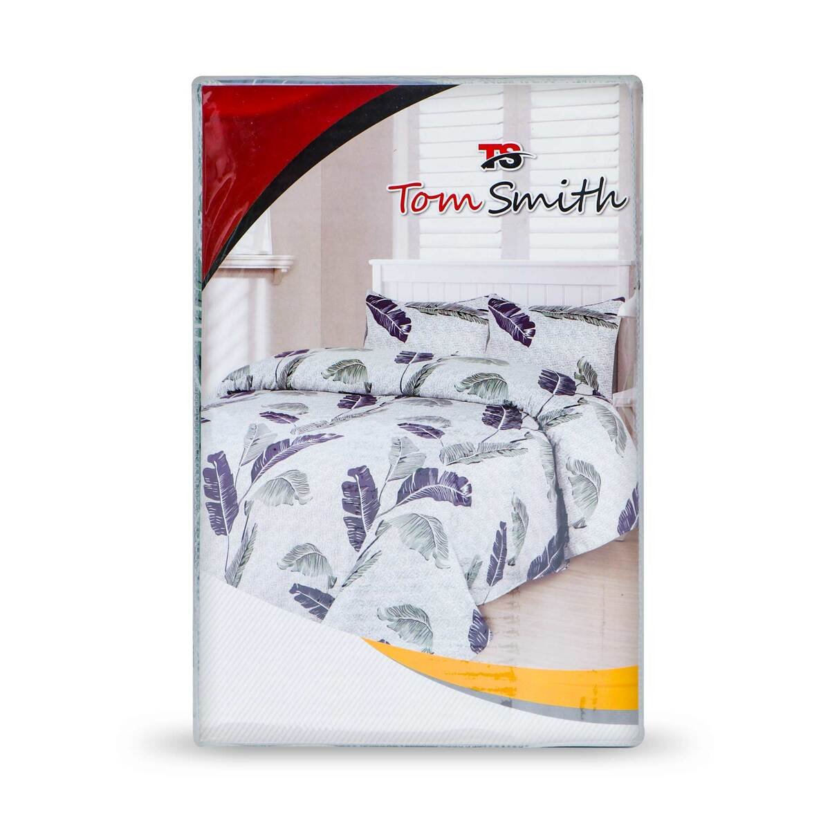 Tom Smith Bed Sheet Size: 150x240cm + Pillow Cover Leaf