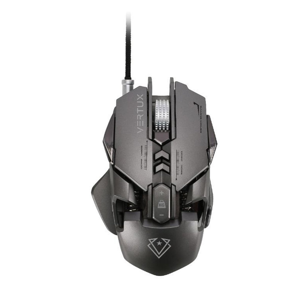 Vertux Wired Gaming Mouse Indium Grey