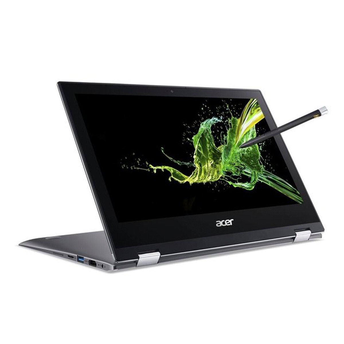 Acer Spin 1 SP111-34N-C251 Laptop,Intel Celeron N4000,4GB RAM,12GB emmc,11.6inch FHD,Windows10,Grey