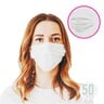 Protect Plus 3Layer Disposable Face Mask White 50pcs