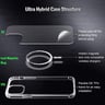 Trands Iphone 12 6.1" Anti-Scratch Slim Crystal Clear MagSafe Case TR-IPH829