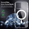 Trands Iphone 12 Mini 5.4" Anti-Scratch Slim Crystal Clear MagSafe Case TR-IPH704