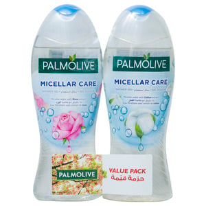 Palmolive Micellar Care Shower Gel Assorted 2 x 500ml