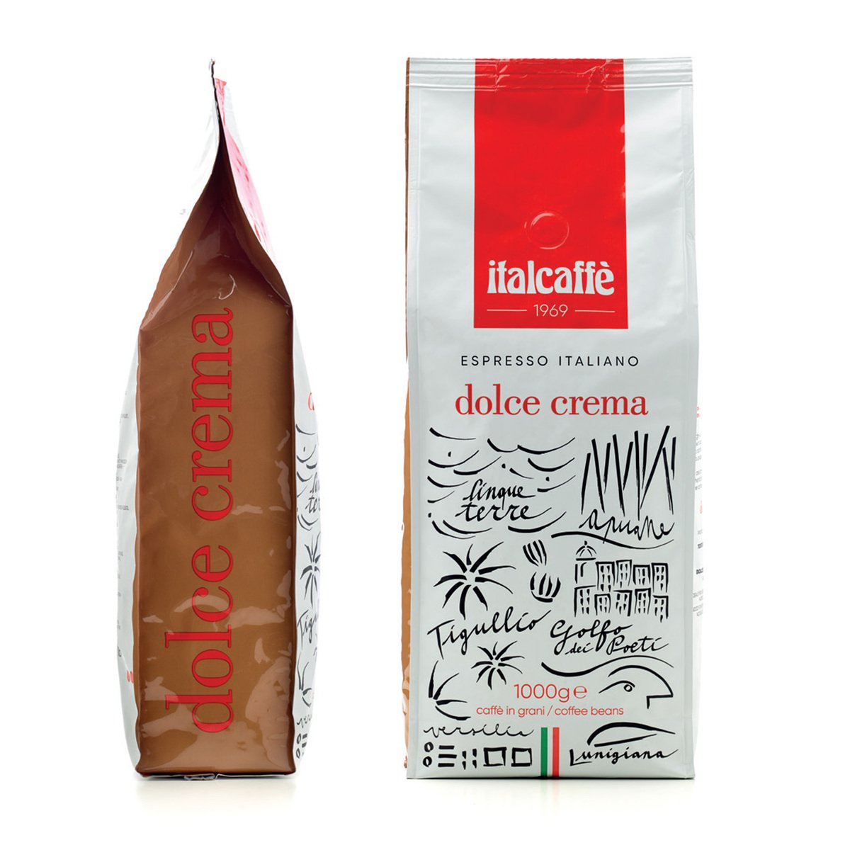 Italcaffe Coffee Beans Espresso Italiano Dolce Crema 1 kg