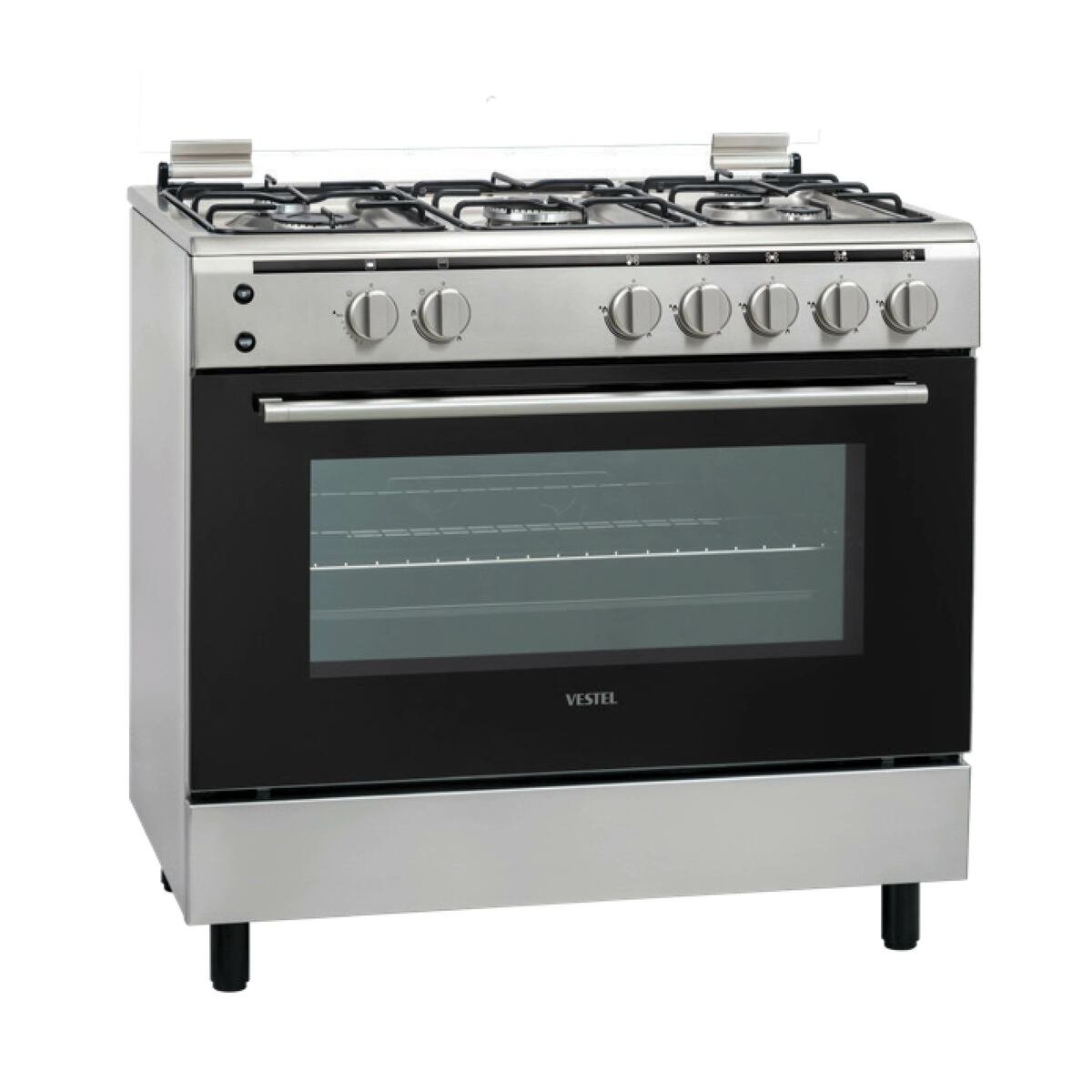 Vestel Cooking Range F96G5110X 90x60cm 5 Burner