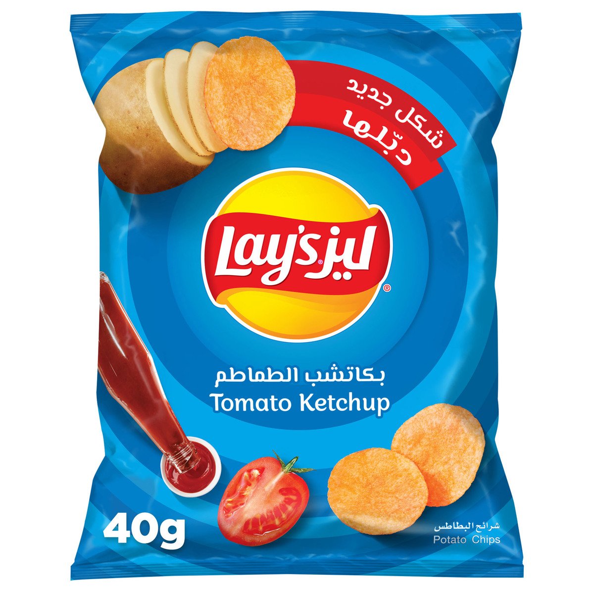Lay's Potato Chips Tomato Ketchup 40g