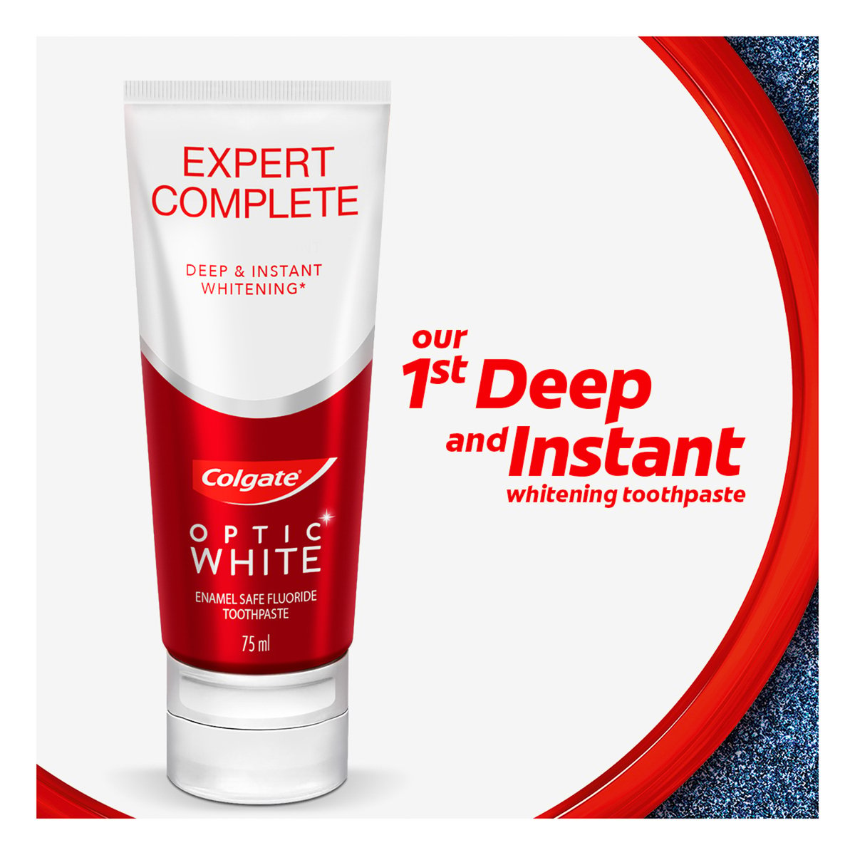 Colgate Optic White Expert Complete Teeth Whitening Toothpaste 75 ml