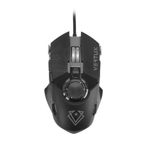 Vertux Cobalt High Accuracy Lag-Free Wired Gaming Mouse upto 4800 DPI Black